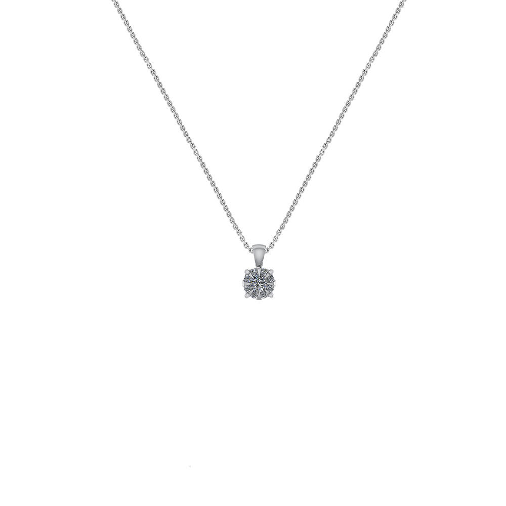 18 Karat Hvidguld Vedhæng Fra Henrik ørsnes Design Med Diamant 006 Carat Twsi
