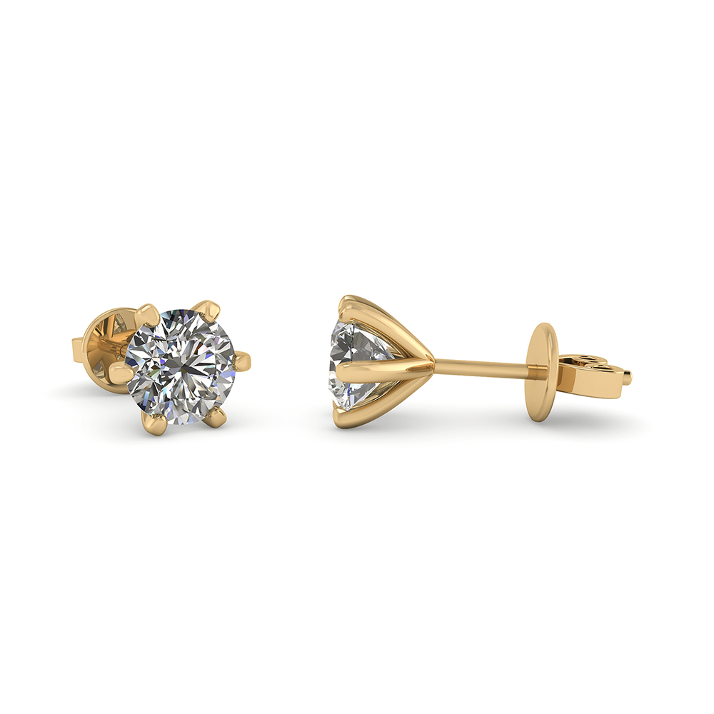 14 Karat Guld øreringe Fra Henrik ørsnes Design Med Brillanter 060 Carat Twsi