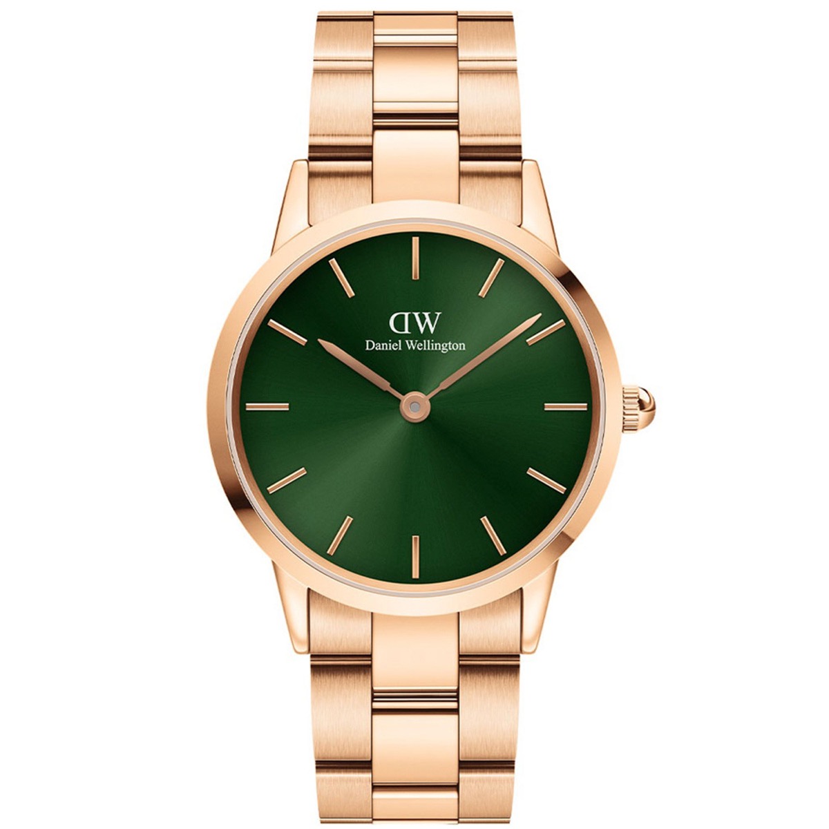 Daniel Wellington Dameur 36 Mm Iconic Emerald Rose Adw00100419