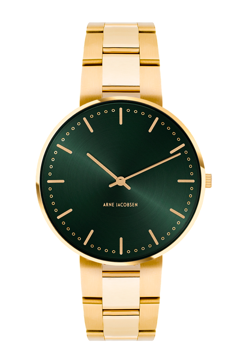 Arne Jacobsen City Hall Evergreen Ur Til Dame 53210-1629