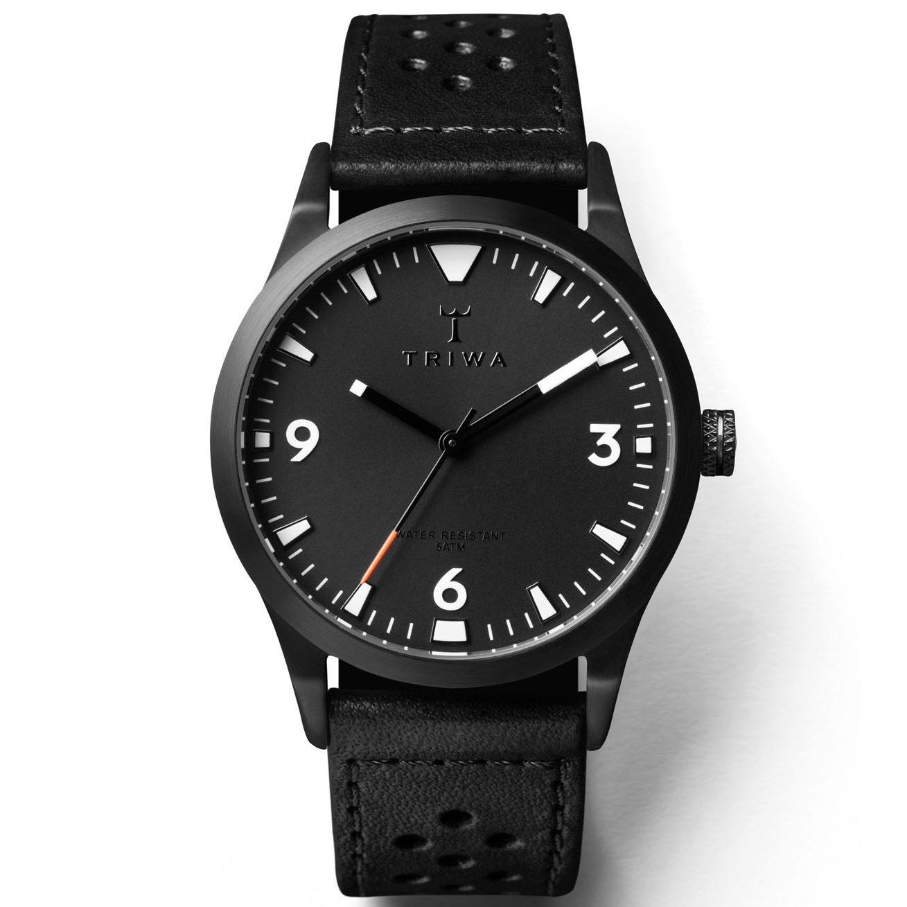 Sort Of Black Unisexur Fra Triwa Alast118cs010113