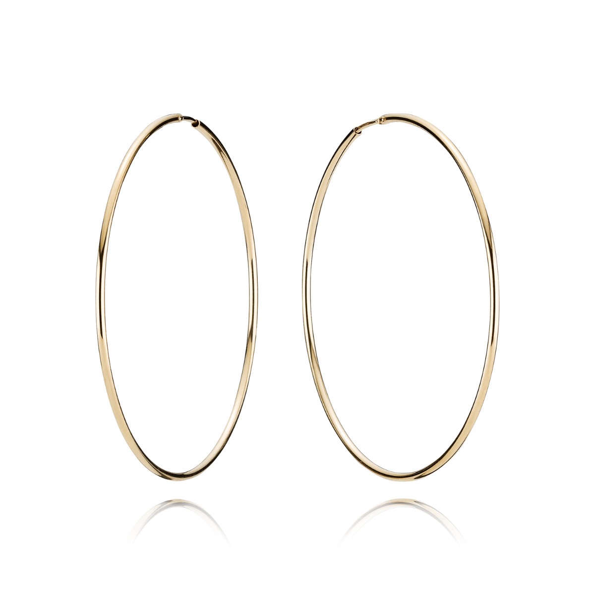 Bnh Creol 1544 Mm øreringe I 14 Karat Guld Cr1415044