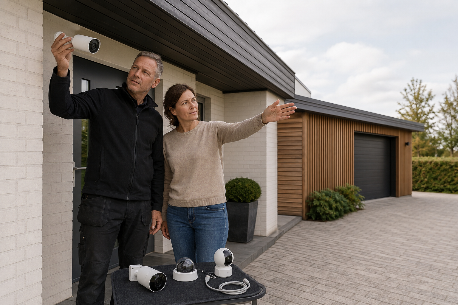 Overvågningskamera uden teknikstress – sådan finder du det rigtige blik på boligen